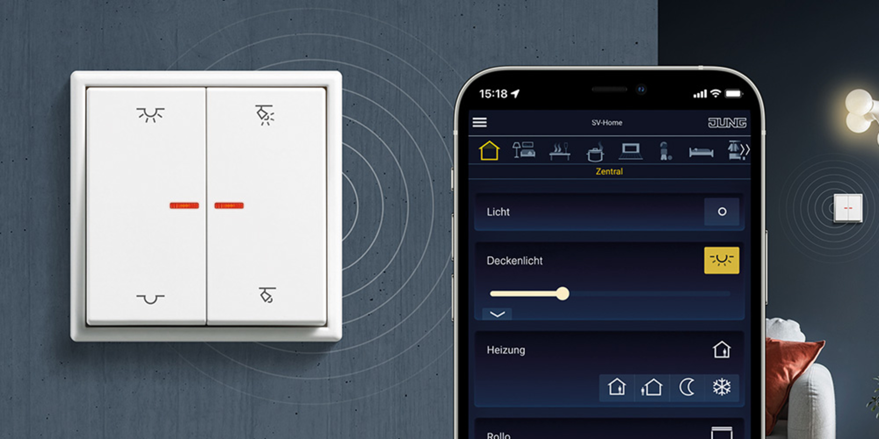 KNX RF Taster bei RP Light Systems GbR in Erfurt